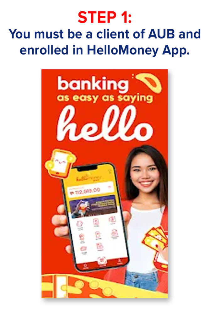 Step 1 Hello money